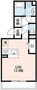 グリーンシティ竜美K【3階】の間取り