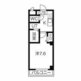 アミュズマン亀城【3階】の間取り