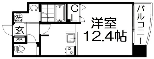 さくら【4階】の間取り