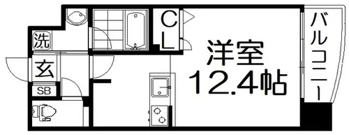 さくら【4階】の間取り