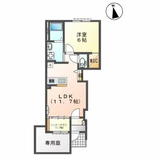 ルーチェ カルダ【1階】の間取り