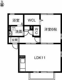 アゼリア【2階】の間取り