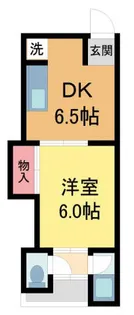 ラカーサ【102号室】の間取り