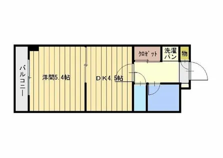ヴィラージュ長承寺【4階】の間取り