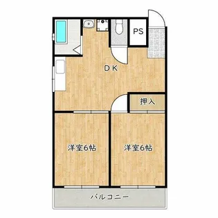 奥野ビル【3階】の間取り