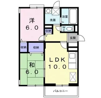 メゾン・ピア【3階】の間取り