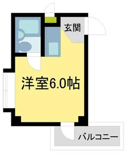 クレセント小林【101号室】の間取り