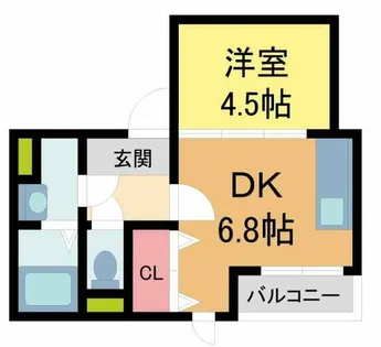 ユニコ【1階】の間取り