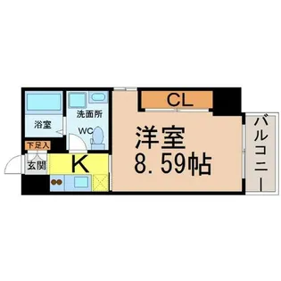 グランデ浅間町【3階】の間取り