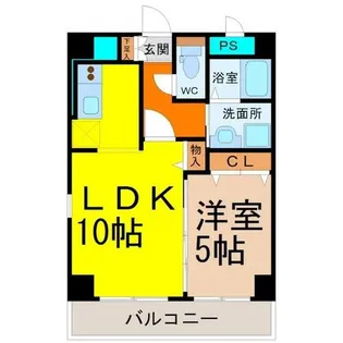 KIRAKUマンション【3階】の間取り