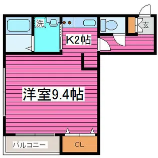 K’S GARDEN【4階】の間取り