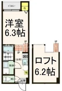 シルバーコート藤が丘【1階】の間取り