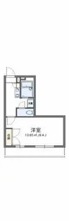 レオパレス藤本I【3階】の間取り
