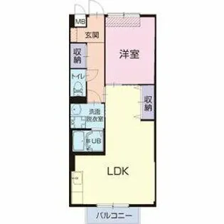 Grand Vin【2階】の間取り