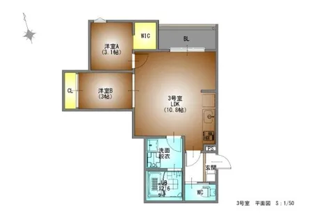 REGALEST中村日赤【2階】の間取り