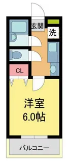 アーバンジャングルプレース174s【420号室】の間取り