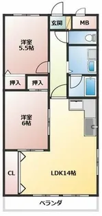 SAKAE【4階】の間取り