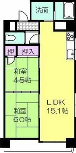 アーバンライフ 7TH【603号室】の間取り