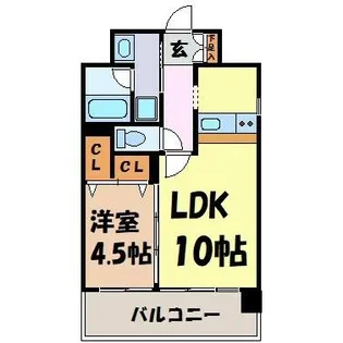 東桜コート【6階】の間取り