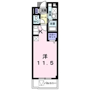 ユング フラウⅡ【2階】の間取り