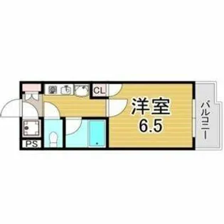 新大阪プライマリーワン【2階】の間取り
