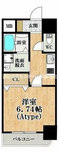 ふぁみーゆ天美南【2階】の間取り
