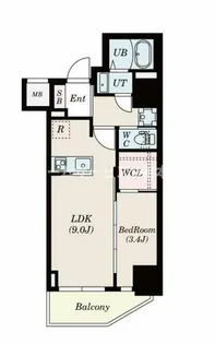 セレニテ本町リアン【3階】の間取り