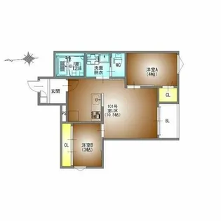 REGALEST名古屋駅前【1階】の間取り