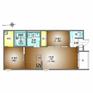 REGALEST名古屋駅前【1階】の間取り
