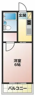 マンション鈴一【102号室】の間取り