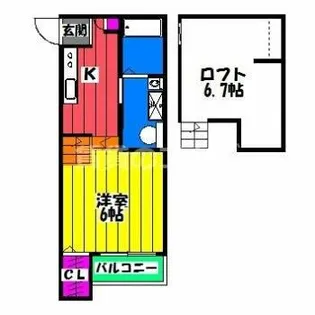 MARVELOUS【2階】の間取り