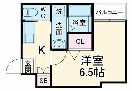 H-maison門真南Ⅱ【2階】の間取り