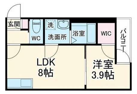 H-maison門真南Ⅱ【2階】の間取り