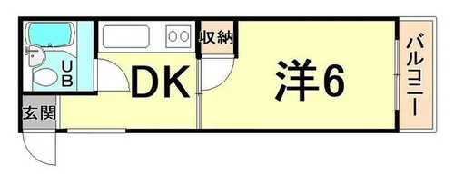 メゾン笠屋町【2階】の間取り