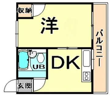 メゾン笠屋町【4階】の間取り