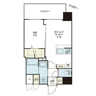 NEコート甲南町【2階】の間取り