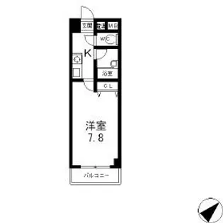 RECTO【6階】の間取り