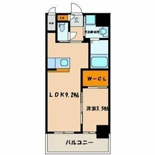 ソリエーヴォ県庁前【5階】の間取り