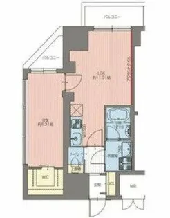 Vinoプレジオ本町【3階】の間取り