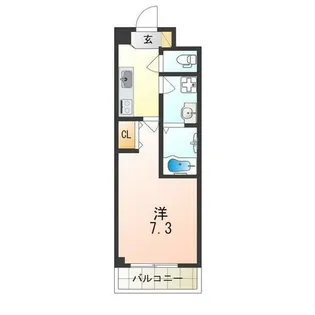 兵庫県尼崎市南塚口町8丁目【マンション】の間取り