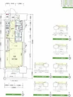 プレサンス名古屋グロウ【10階】の間取り