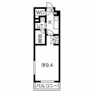 シティライフ本山東【4階】の間取り