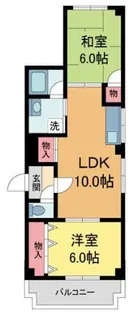 アダチイエムビル【401号室】の間取り