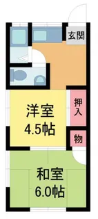 高司住宅【2階】の間取り