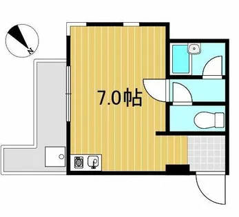 サンヴューパレス博多駅南【4階】の間取り