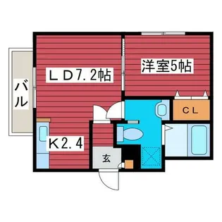 FLAN CASA【2階】の間取り