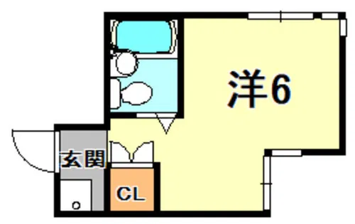 ハイツアベニール【4階】の間取り