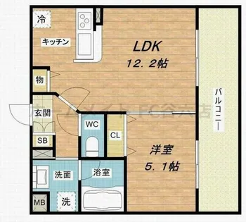 ベル ステラ【2階】の間取り