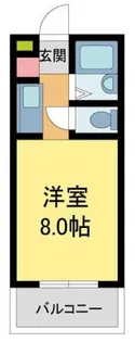 エトールVI【1階】の間取り