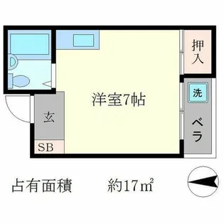 クレストハイツ【4階】の間取り